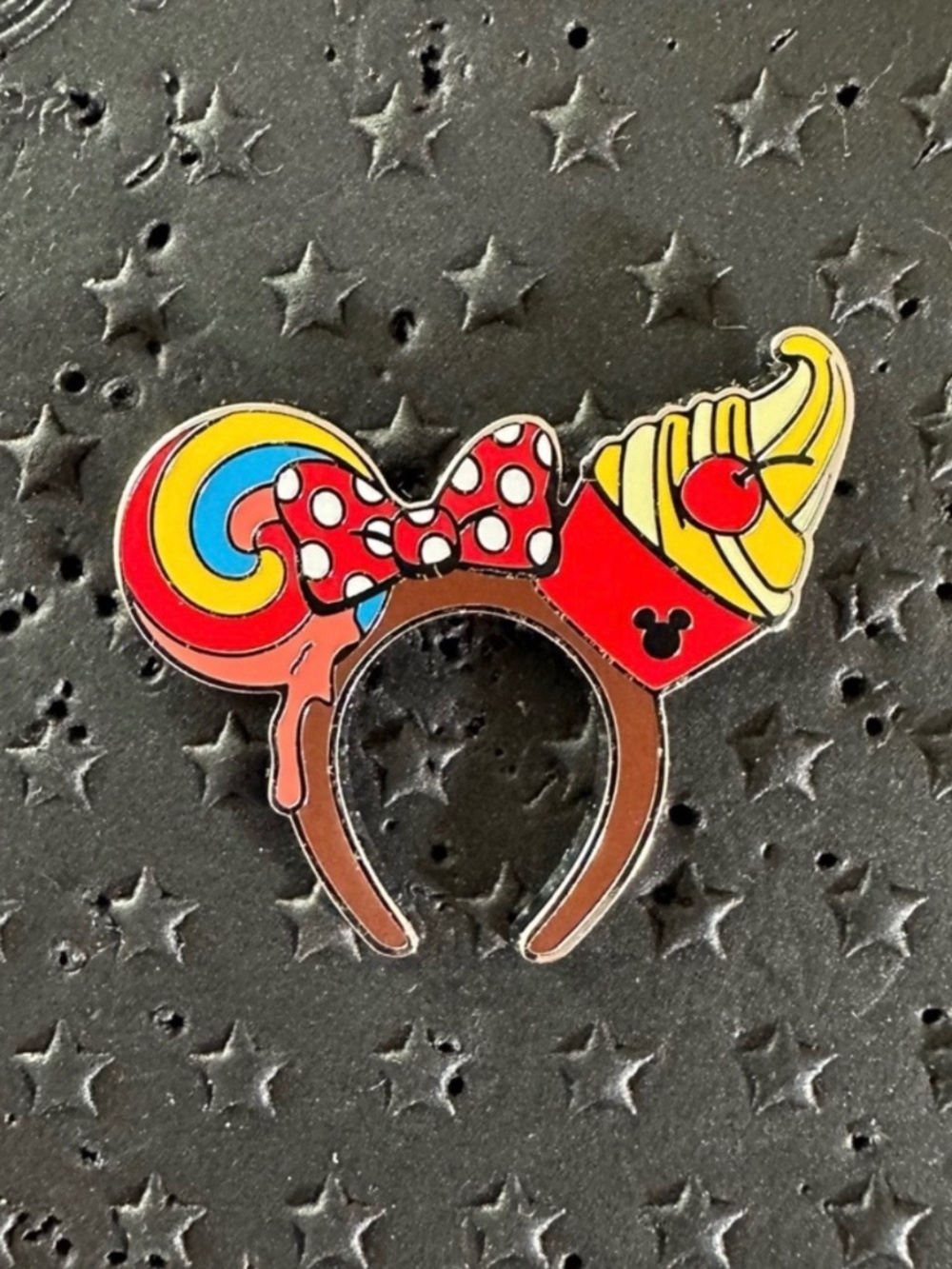 Authentic Disney Hidden Mickey Snacks Ears‎ Pin